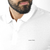 Camiseta Calvin Klein Polo Manga Curta em Piquet Branco - Importprodutos