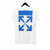 Camiseta Off-White Logo Azul Rede X - comprar online