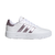 Tênis Adidas Court Platform Branco/Lilas - comprar online