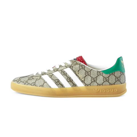 Tenis Adidas Gucci x Gazelle Beige Ebony Supreme