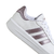 Tênis Adidas Court Platform Branco/Lilas na internet