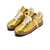 Tênis Louis Vuitton x Nike Air Force 1 Low By Virgil Abloh Metallic Gold na internet