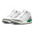 Tênis Nike Air Jordan 3 'Lucky Green' na internet