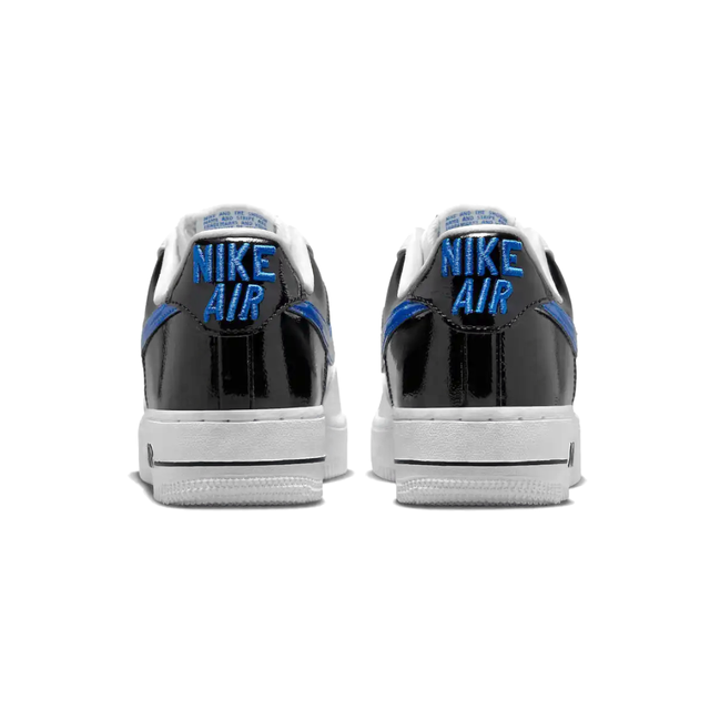 Nike air force hotsell 1 black shiny