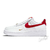 Tênis Nike Air Force 1 Low Essential Gym Red Mini Swoosh