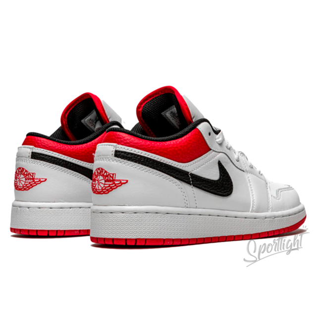 Tênis Nike Air Jordan 1 Low 'University Red Black