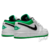 Tênis Nike Air Jordan 1 Low White Stadium Green na internet