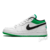 Tênis Nike Air Jordan 1 Low White Stadium Green