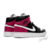 Tênis Nike Air Jordan 1 Mid Black/White Noble Red na internet