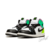 Tênis Nike Air Jordan 1 Mid Pastel Black Toe Infantil na internet