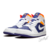 Tênis Nike Air Jordan 1 Mid Royal Blue Laser Orange - comprar online