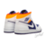 Tênis Nike Air Jordan 1 Mid Royal Blue Laser Orange - Importprodutos