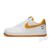 Tênis Nike Air Force 1 "White/Light Ginger/Black" Doubles up on Swooshes