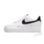 Tênis Nike Air Force 1 Low 07 Essential White Black Gold Mini Swoosh