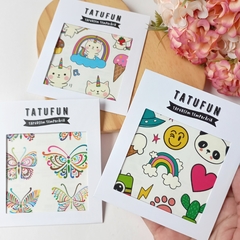 Tatuagem Temporária - Gatinho Unicórnio - comprar online