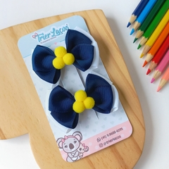 Parzinho - Laço Laura com Pompom (Escolar) - P - comprar online