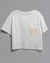 Camiseta Raquel Crochê Off White - comprar online