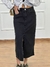 Saia Jeans Preto - Vila Romênia