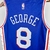 Imagem do Philadelphia 76ers 2023/2024 George 8 Azul