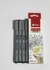 Set Microfibras graduadas Drawing pen x 4