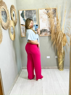 CALÇA PANTALONA DUNA BOTÃO FORRADO - comprar online