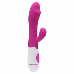 Female Vibrador Estimulador Clitoriano Com Glande E 30 Modos De Vibração (Recarregavél)