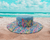 Chapéu de praia #4 - Molde em tecido