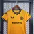 Kit Infantil Wolverhampton I 23/24 Castore - Âmbar/Laranja-Amarelo - buy online