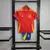 Kit Infantil Espanha I 2024/25 Adidas - Vermelho