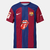 Camisa Barcelona I "The Rolling Stones" 23/24 Torcedor Nike - Azul e Grená