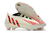 Chuteira Adidas Predator Edge.1 FG Campo - Off-White e Vermelha