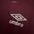 Camisa West Ham I 23/24 Torcedor Umbro - Bordô e Azul Celeste