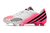 Chuteira Adidas Predator Edge Lethal Zones.1 FG Campo - Branca e Rosa - Tiger Sports | A Loja dos Torcedores e Amantes do Futebol!