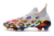 Chuteira Adidas Predator Freak.1 FG Campo - Branca, Azul e Vermelha - loja online