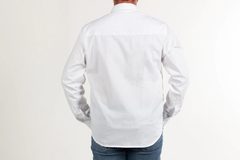 Camisa Masculina - Textura de Linho na internet