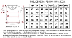 Dólmã Guazelli - Microfibra - Chiara Tees