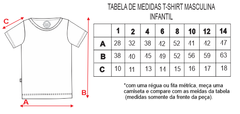 T-shirt Básica Infantil na internet