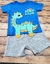 Conjunto Bermuda e Camiseta Baby Dino Saur - Fakini - comprar online