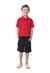 Conjunto Polo Vermelho e Shorts Sarja Marinho - Muvile - Amorane Store | Moda Infantil