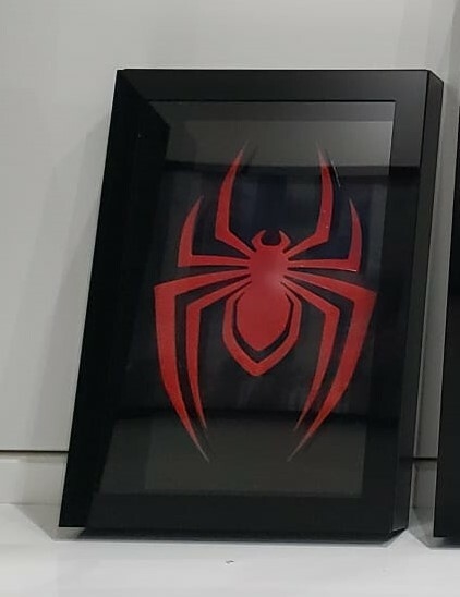 Quadro 3D Spider Man Deluxe 1,10x80 cm - Toyshow Tudo de Marvel DC Netflix  Geek Funko Pop Colecionáveis
