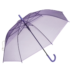 Guarda-chuva plástico com 8 varetas e abertura automática