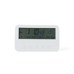 Relógio Despertador C/ Medidor de Temperatura e Umidade - comprar online