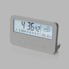 Relógio Despertador C/ Medidor de Temperatura e Umidade - jspresentes,Sua Loja Online.