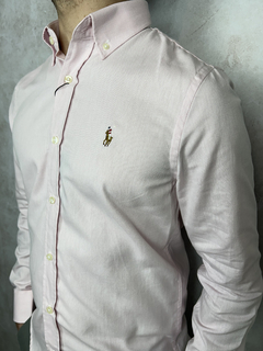 Camisa Rose Oxford | Rosa Clássica | Oxford 100% Algodão. - comprar online