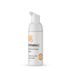 Espuma de Limpeza Facial de Vitamina C 50 ml