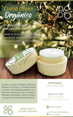 Creme Olivem Orgânico 30g - comprar online