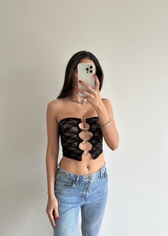 Top Strapless Elly - tienda online