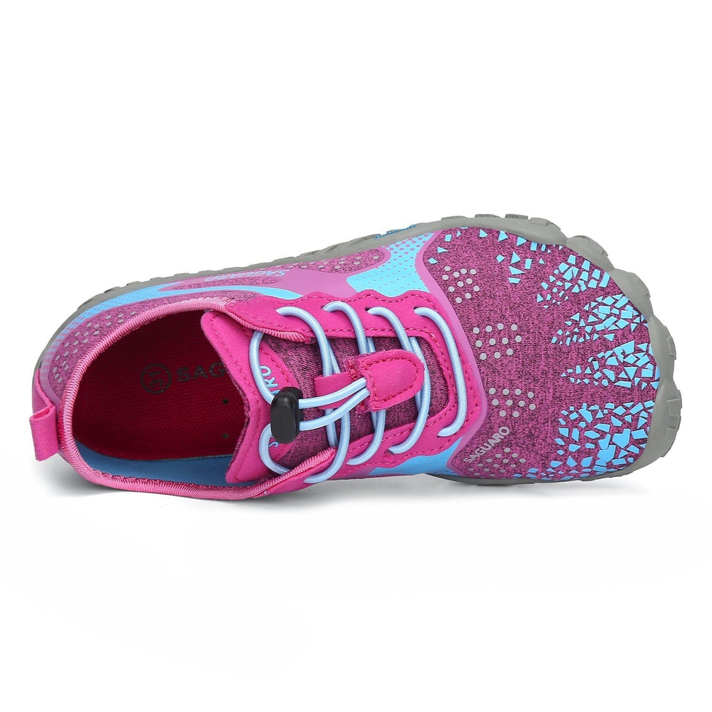 SAGUARO Zapatillas de Trail Running Niños Escarpines Niñas Minimalistas  Zapatos de Deporte para Montaña Senderismo Zapatillas de Playa de Verano  Amarillo Gr.24 : : Moda