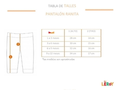 Pantalón Ranita Rocco - tienda online