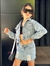 Jaqueta jeans infantil juvenil menina Magda na internet